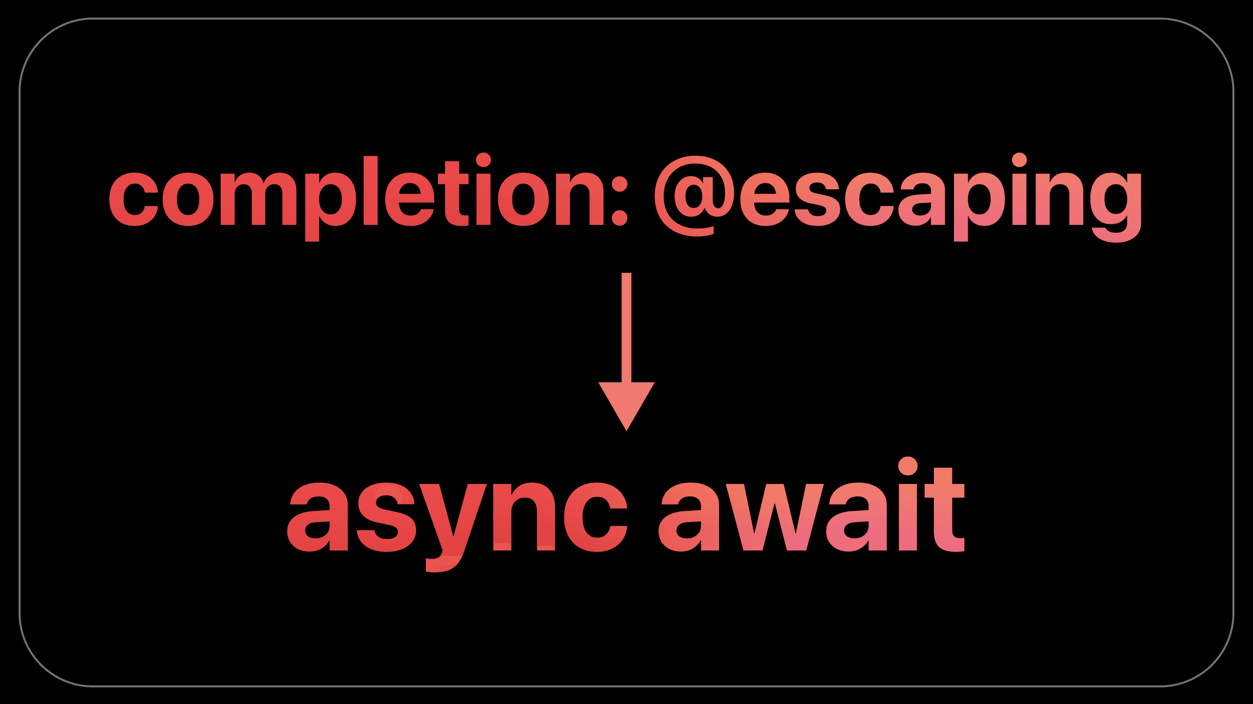 Migrando seu Completion Handler para Async await