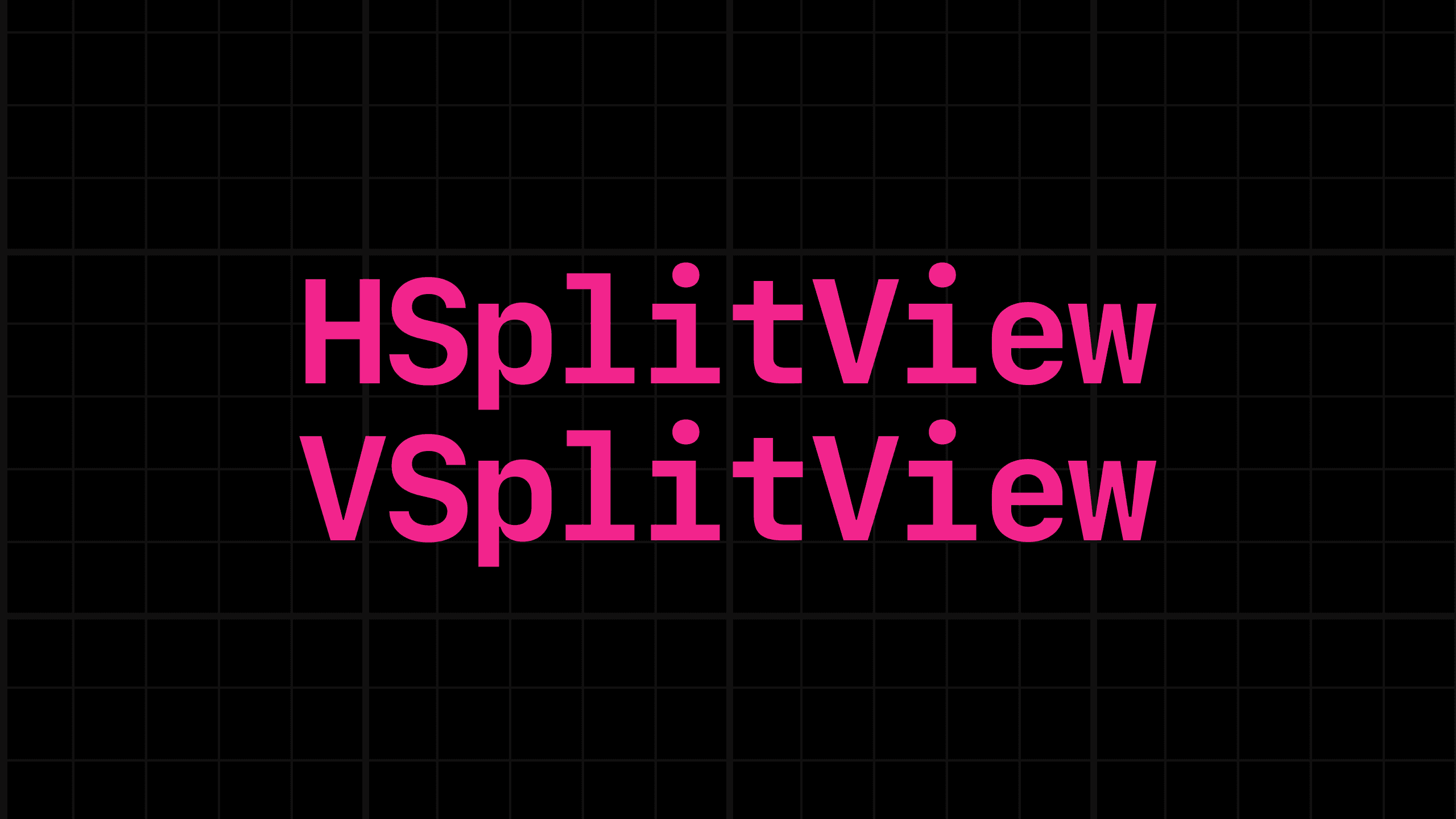 Mastering Resizable Layouts with SwiftUI's SplitView Components ( HSplitView & VSplitView)